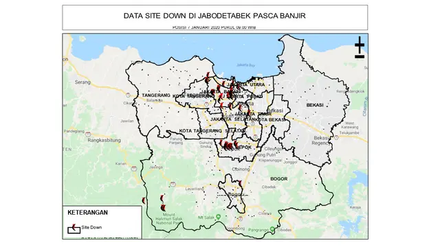 Data site down