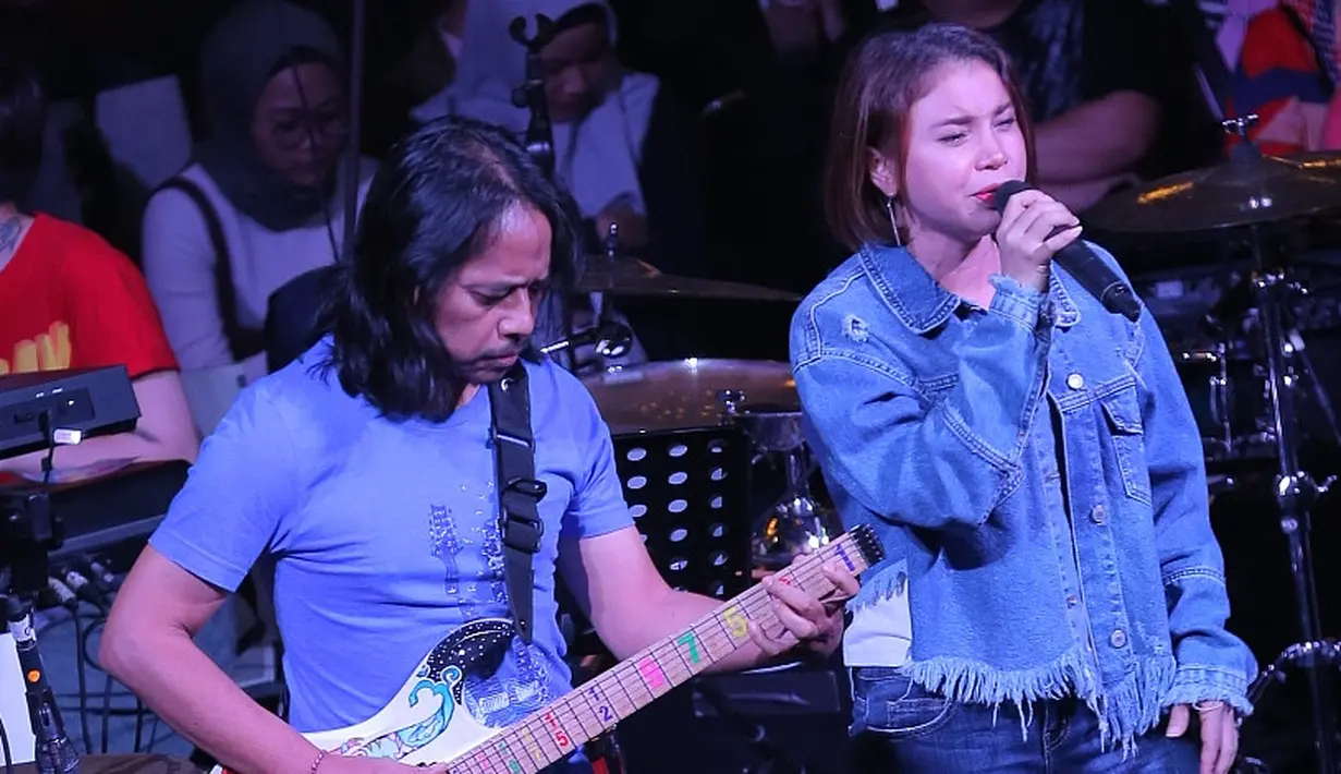 Rossa. (Deki Prayoga/Bintang.com)