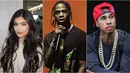 Travis Scott dan Kylie berada di pesta yang sama dengan Tyga. Dilansir dari Cosmopolitan, keberadaan mereka benar-benar canggung. (The Indian Express)