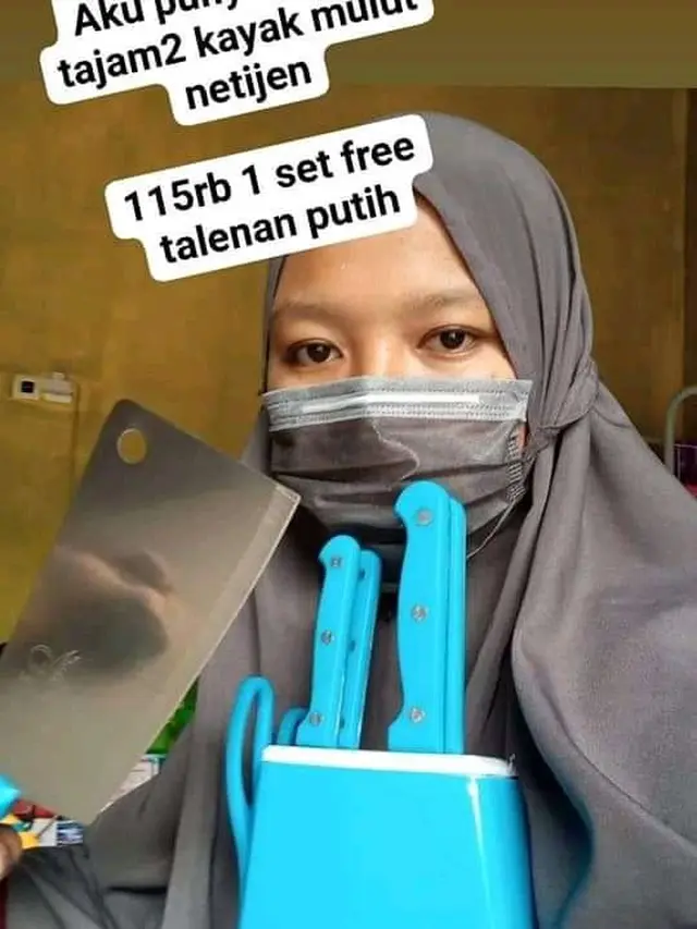 7 Potret Netizen Jual Alat Rumah Tangga Ini Kocak, Punya Gelar S3 Marketing