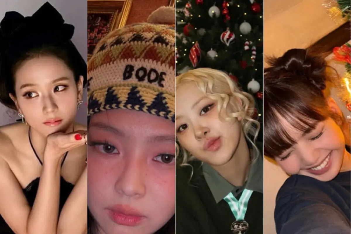 Gaya Berbeda Member Blackpink Rayakan Natal 2024