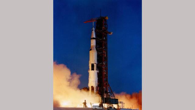 Peluncuran roket pada 16 Juli 1969 (NASA)