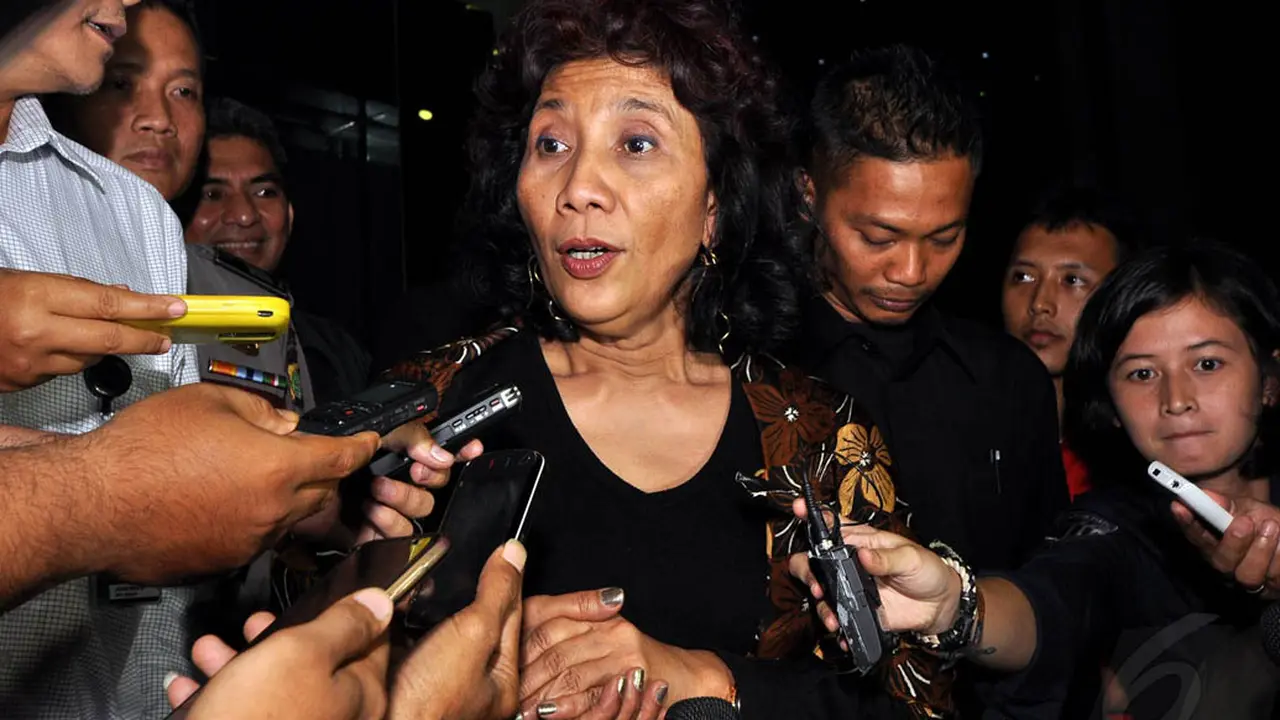 Datangi KPK, Menteri Susi Diskusi Soal Korupsi