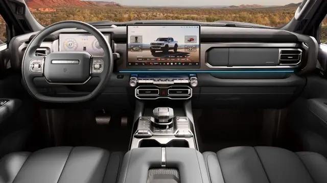 Tampilan Kabin Modern Chery Stockman dengan Layar Infotainment 15,6 Inci⁠