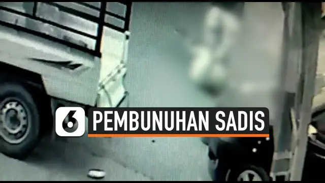 VIDEO: Pembunuhan Sadis Majikan Oleh Sopir Terekam CCTV
