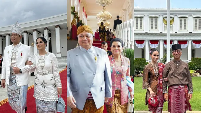 Adu Gaya Kebaya Istri Menteri di HUT ke-79 RI, Mulai dari Annisa Pohan, Loemongga Haoemasan, dan Yanti Airlangga