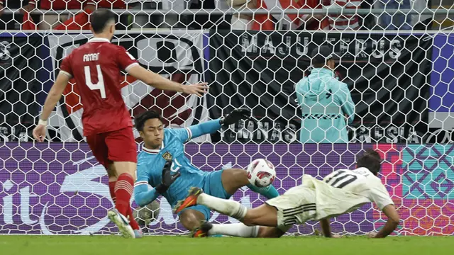 Foto: Gol Cantik Marselino Ferdinan Gagal Hindarkan Kekalahan Timnas Indonesia dari Irak pada Laga Pertama Piala Asia 2023