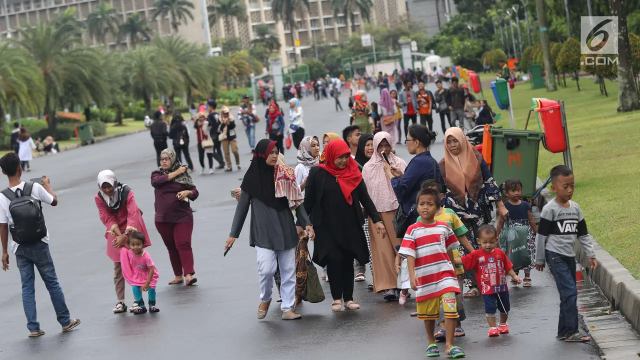 Wisata Monas Masih Jadi Lokasi Favorit Warga Habiskan Libur