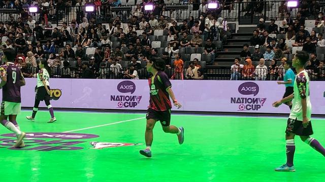 Fun Match Selebriti ANC 2024: Tim Evan Soumilena & Eca Japasal Taklukkan Sabreena Dressler & Bondol JPG Lewat Adu Penalti