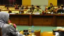 Menteri Agama, Lukman Hakim Saifuddin saat Rapat Kerja dengan Komisi VIII DPR RI, Jakarta, Rabu (3/9/2014) (Liputan6.com/Andrian M Tunay)