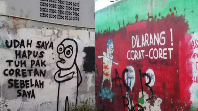 coretan kocak