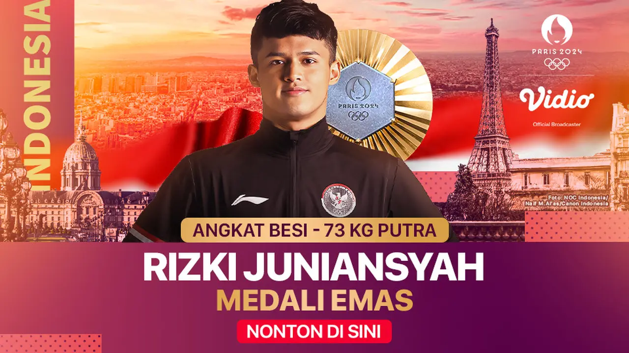 Rizki Juniansyah Berhasil Raih Emas di Olimpade Paris 2024