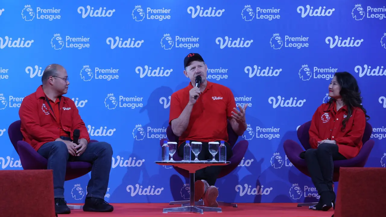 Foto: Vidio Hadirkan Peter Schmeichel untuk Memeriahkan Liga Inggris 2023 / 2024