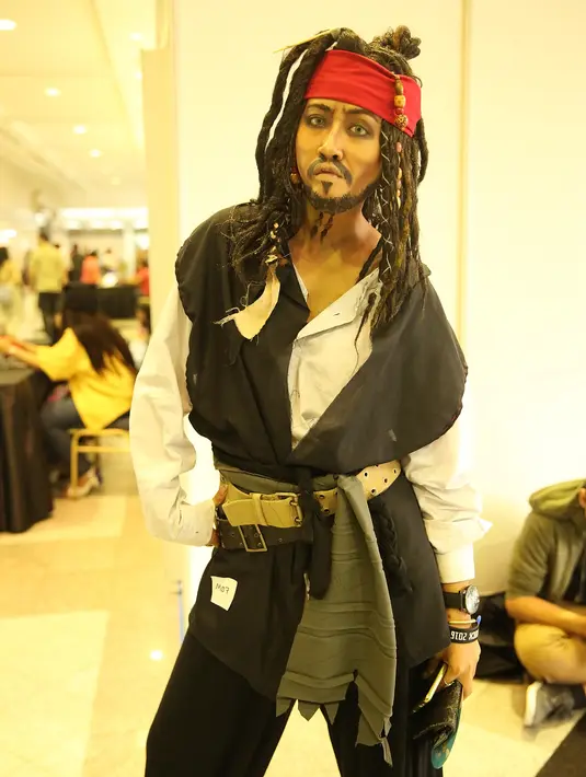 Grace, sebagai salah seorang pendiri Popcon Asia 2017 mengatakan tak ada batasan usia bagi pengunjung yang datang ke acara tersebut.  Meskipun ia ingin yang datang berusia di atas 15 tahun. (Bambang E.Ros/Bintang.com)