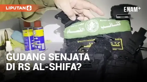 VIDEO: Militer Israel Klaim Temukan Gudang Senjata Milik Hamas di RS Al-Shifa
