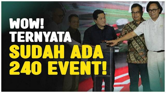 Berita Video, komentar Erick Thohir terkait beberapa event yang sudah digelar di Sirkuit Mandalika