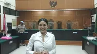 Artis Nikita Mirzani divonis bebas oleh majelis hakim Pengadilan Negeri (PN) Serang. (Liputan6.com/Yandhi Deslatama)