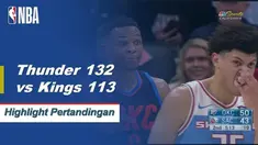 Paul George merobohkan 15 gol lapangan musim tinggi untuk 43 poin dan menang melawan Kings 132-113