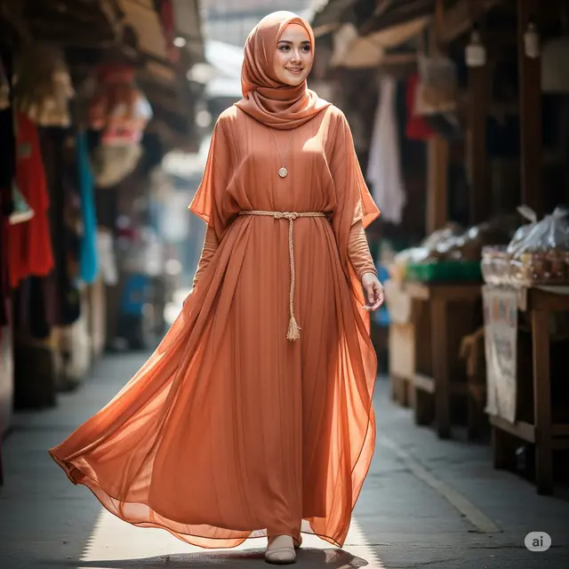 Maxi Dress Kaftan Flowly