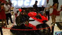 Dari 500 unit yang diproduksi, prinsipal Ducati di Italia memberi jatah 1199 Superleggera kepada Indonesia hanya satu unit.