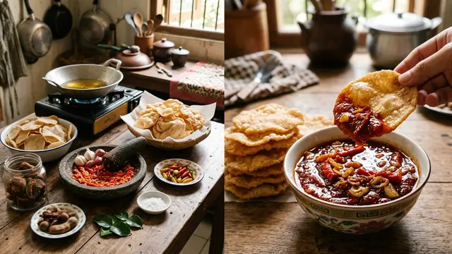 Resep Kerupuk Sambal (AI Generated)