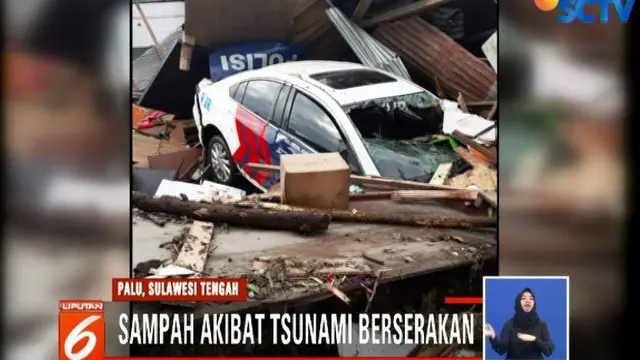 Kerusakan Parah Mapolda Sulteng Akibat Gempa Terekam Video Amatir