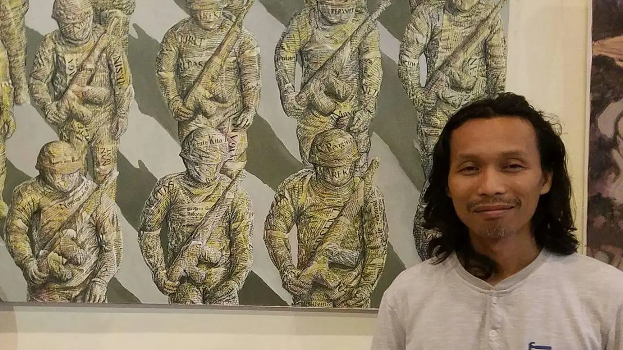 Seniman Budi Ubrux. (Dok Pribadi)