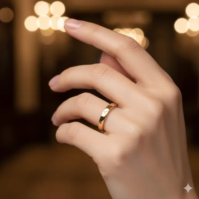 Model Cincin 24 Karat 1 Gram yang Elegan