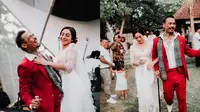 Penuh Kebahagiaan, Ini 7 Momen Resepsi Pernikahan Jerinx SID dan Nora Alexandra