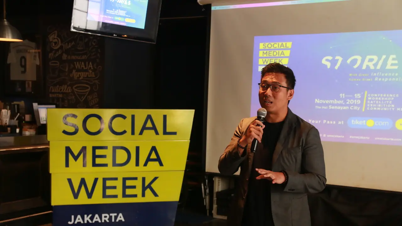 Antonny Liem, Chairman SMW 2019 Jakarta dan CEO PT Merah Cipta Media