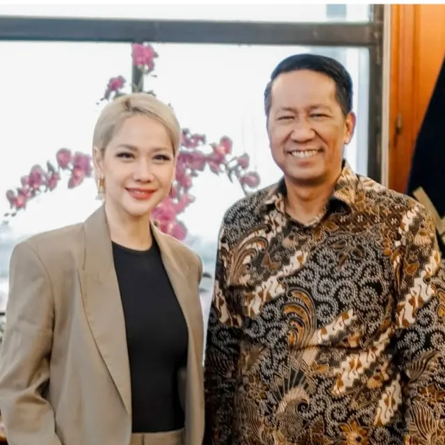 Perjuangkan Hak Cipta Musik, Bunga Citra Lestari dan Agnez Mo Tampil Kompak Bergaya Maskulin