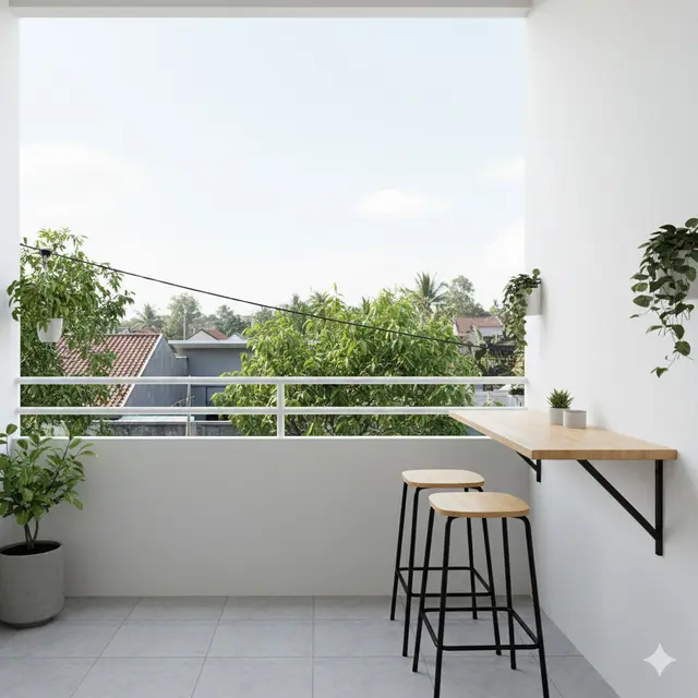 Teras Belakang Rumah Ala Skandinavia