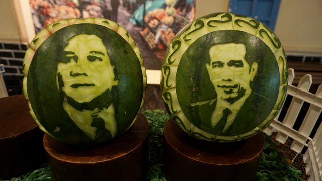 Saat Capres Jokowi Dan Prabowo Mesra Dalam Buah Semangka Houseads Campaign Pilpres News Sts3