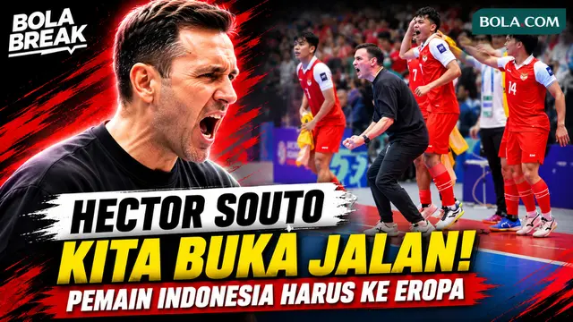 Bola Break: Hector Souto Buka Jalan Pemain Futsal Indonesia Berkarier di Spanyol