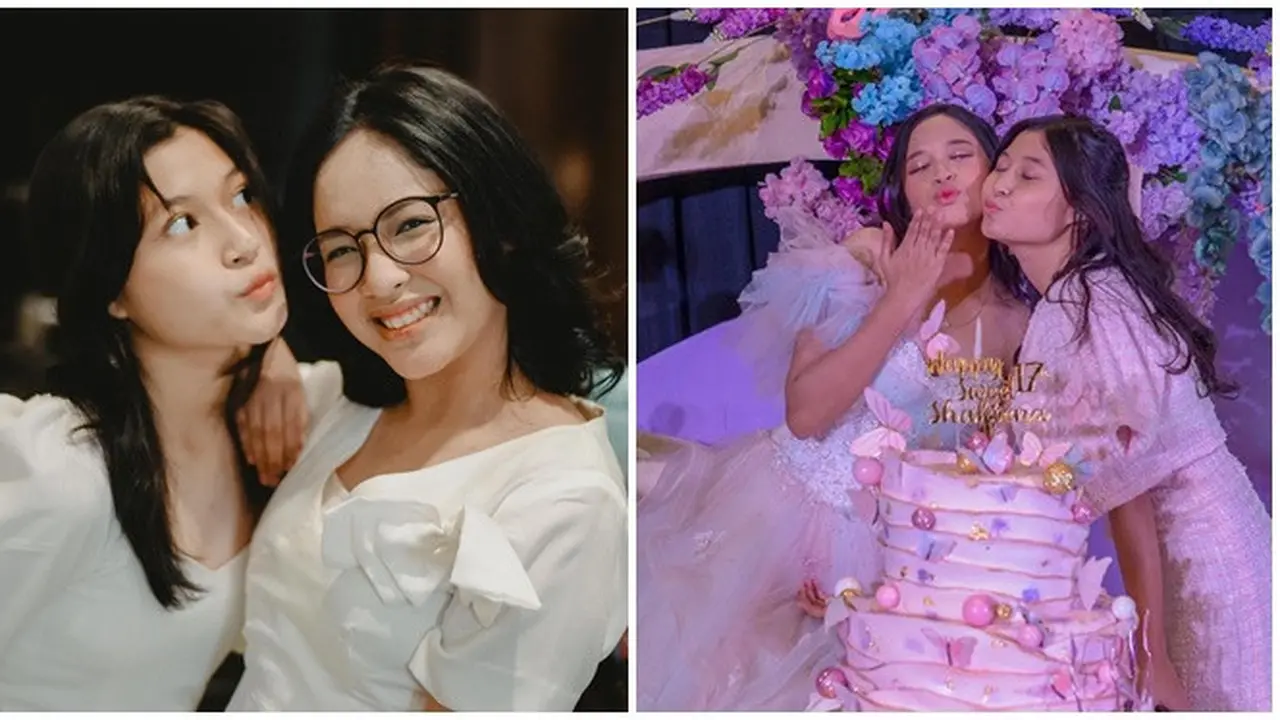 6 Potret Nasha Anaya dan Shakiena Azalea Anak Okie Agustina, Terpaut Usia 3 Tahun