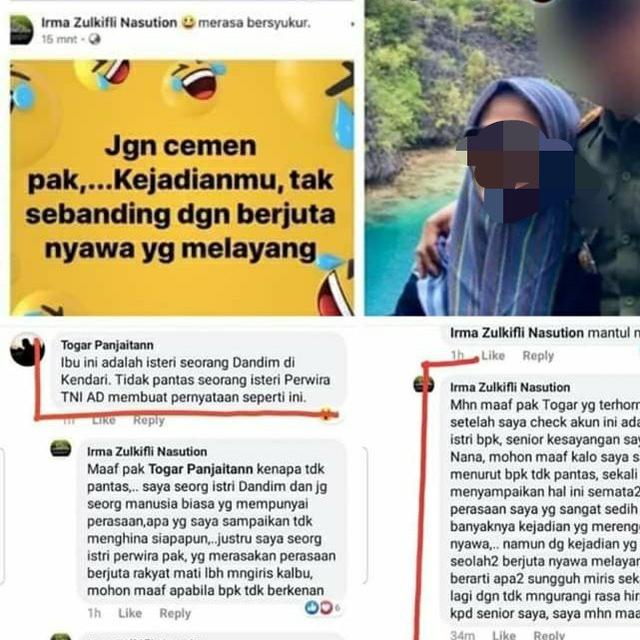 Di Mata Teman Sekolah Begini Sosok Istri Dandim Kendari Yang Dicopot Hot Liputan6 Com
