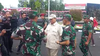 Menhan RI Prabowo Subianto meresmikan rumah sakit (RS) TNI Tk. IV Timika, Papua, Jumat 10 November 2023. (Foto: Istimewa)