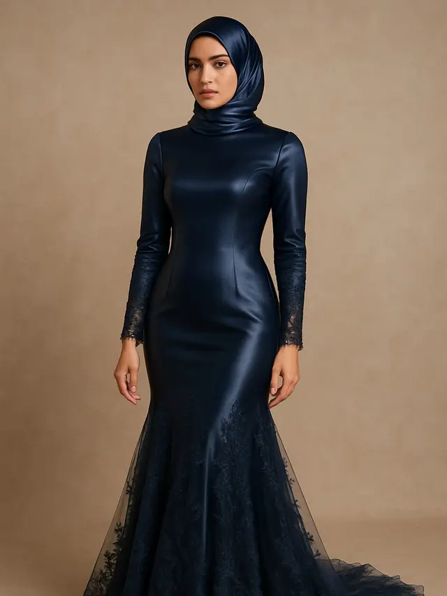 model gamis mermaid