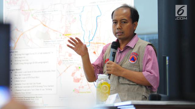 Kepala Pusat Data dan Informasi BNPB Sutopo Purwo Nugroho