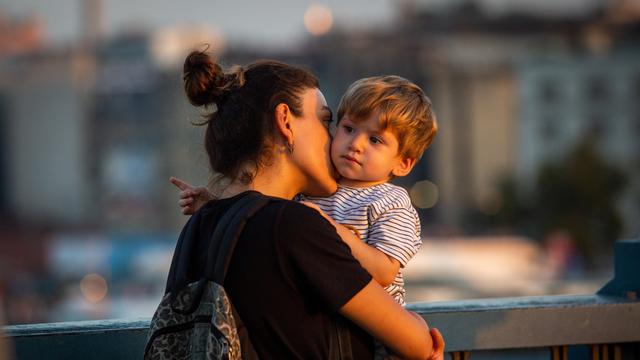 Ilustrasi ibu dan anak, Hari Ibu