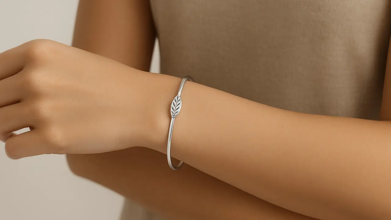 Model Gelang Perak Model Padi yang Lagi Hits di 2025/Ilustrasi ChatGPT