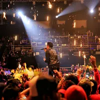 Sajikan lagu-lagu terbaik di era 90 hingga 2000an, NOAH bangkitkan kenangan di Malam Puncak HUT 26 SCTV. (Adrian Putra/Bintang.com)