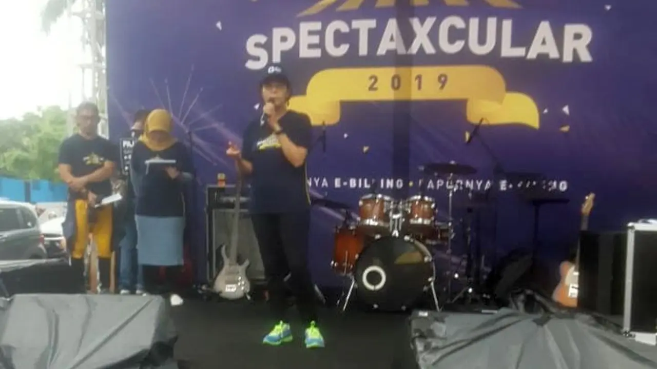 Kementerian Keuangan melalui Direktorat Jenderal Pajak (DJP) menggelar acara Spectaxcular 2019 di Bundaran Hotel Indonesia, Jakarta, Minggu (3/3/2019). (Foto: DJP)