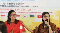 Jumpa pers Jakarta International Folklore Festival (JIFF) 2019. foto: istimewa