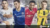 Keempat bintang sepakbola yang menjadi duta gim FIFA 17 (sumber: easports.com)