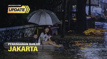 Tinggi muka air di Bendung Katulampa, Bogor, berstatus siaga 1 sejak Minggu malam, 9 Oktober 2022. Warga Jakarta yang berada di bantaran Kali Ciliwung diminta untuk waspada banjir. Badan Penanggulangan Bencana Daerah (BPBD) DKI Jakarta mencatat, terd...