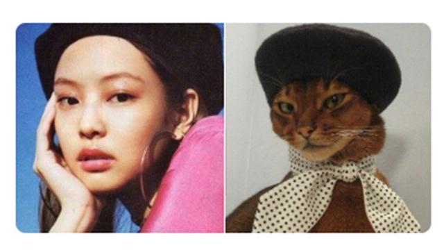 Ekspresi Jennie (Sumber: Twitter: /jenniesofty)