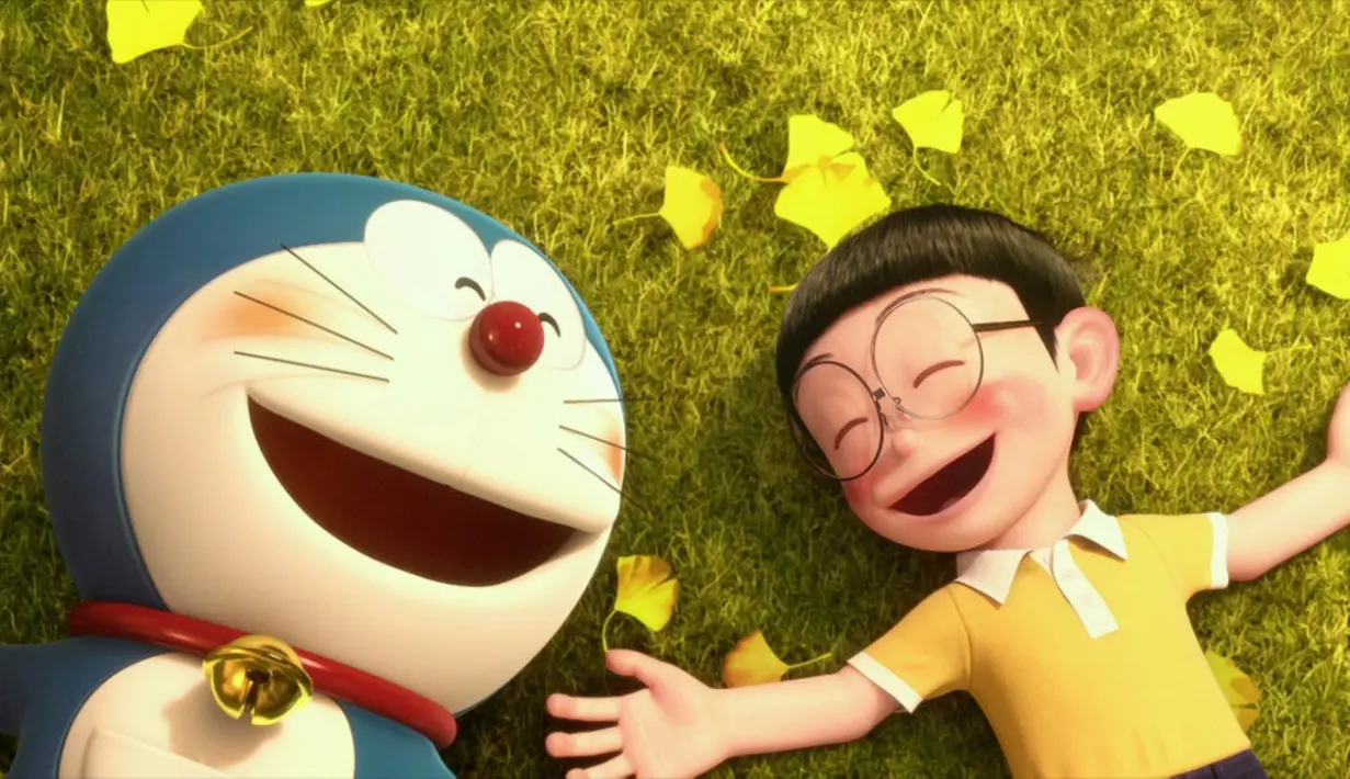 Doraemon the Movie: Stand by Me, film ini menceritakan tentang Doraemon yang diutus oleh Sewashi untuk membahagiakan Nobita. Akhirnya Nobita pun bahagia dan Doraemon pun harus meninggalkannya. (Foto: variety.com)