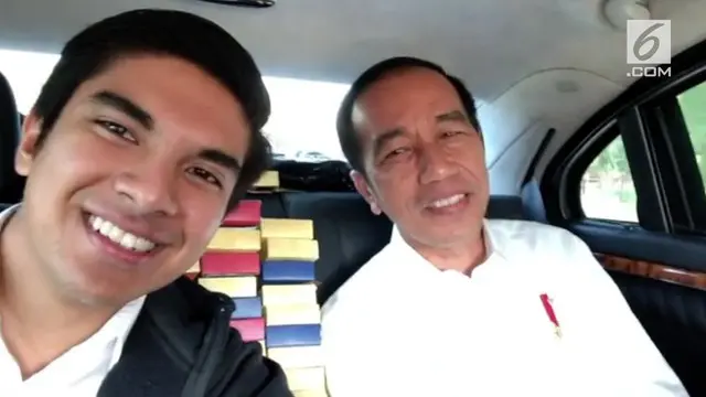 Syed Saddiq sempatkan diri membuat video bareng Jokowi ketika berada di Indonesia.