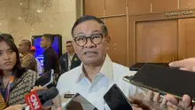 Gubernur DKI Jakarta Pramono Anung di Balai Kota DKI Jakarta, Rabu (23/7/2025). (Liputan6.com/Winda Nelfira)